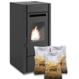 KIT ESTUFA STELLA 6 + 20 BOLSAS PELLET 18KG