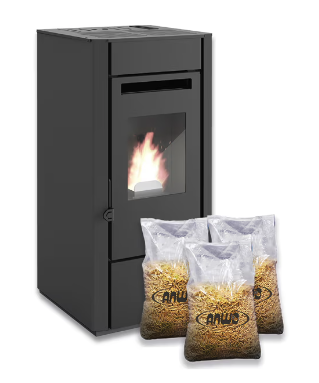 KIT ESTUFA STELLA 6 + 5 BOLSAS PELLET 18KG