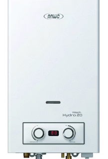 CALEFÓN ANWO 10 L/M HITECH HYDRO 20 TIRO NATURAL LPG