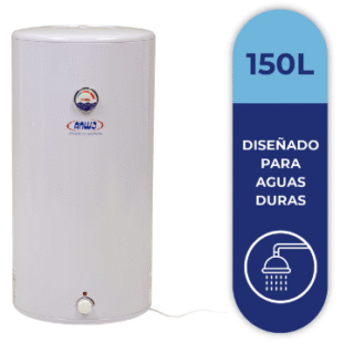 TERMO ELÉCTRICO MURAL 150 LTS. ANWO VAN150LTS 1.7 KW/220V